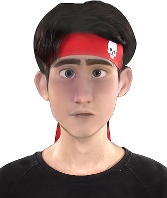 eioaner The Bad Batch Headband Cosplay Costume Hunter Sports Turban Headwear for Men Women Gift (One Size, Red)