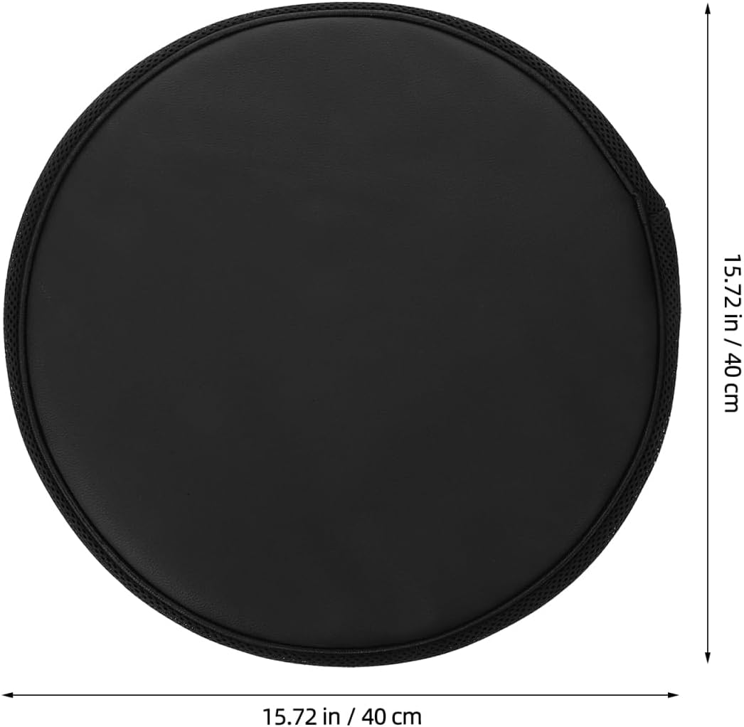 BESPORTBLE African Drum Skin 15.74In Moisture Grime Resistant Djembe Drum Cover Noise Reduction Percussion Accessory for Home Practice Beginner Training