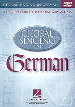 Sheet music Choral Singing in German DVD Book