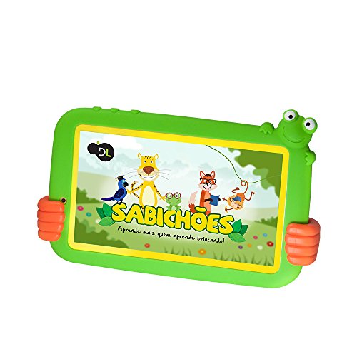Tablet Sabichões com Capa de Sapo, DL TX386, 8GB, 7.0
