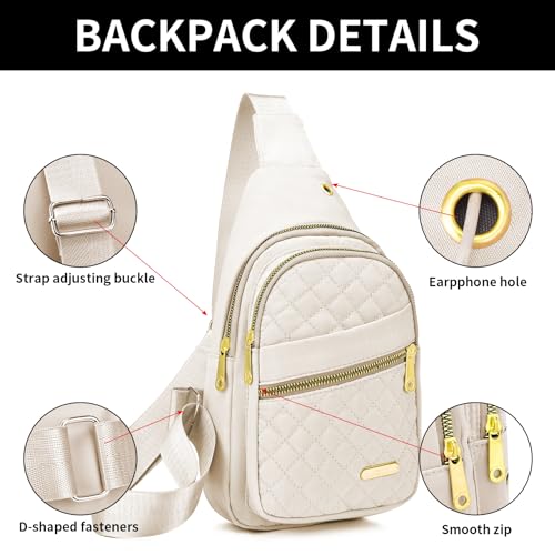 Aisijimo Small Casual Crossbody Sling Backpack - Now $9.99 - Image 5