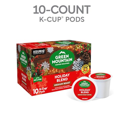 Image of Green Mountain Coffee Roasters K-Cups, Holiday Blend, 10 Count