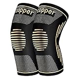 JHVW Rodillera de cobre para mujeres y hombres, ACL y alivio del dolor de artritis