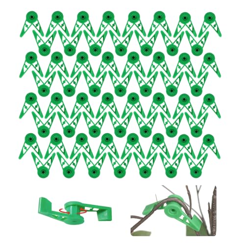 gotyou Clip Regolabili per Piegare Rami di Piante,Allenamento a Basso Stress,Clip per Addestramento delle Piante Clip per Piante,Clip Piegatrice per Piante da Allenamento per Alberi da Frutto
