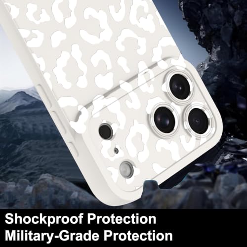 TEAUGHT Compatible with iPhone 18 Pro Max Case Leopard Cheetah -White by TEAUGHT - Used condition - Image 6