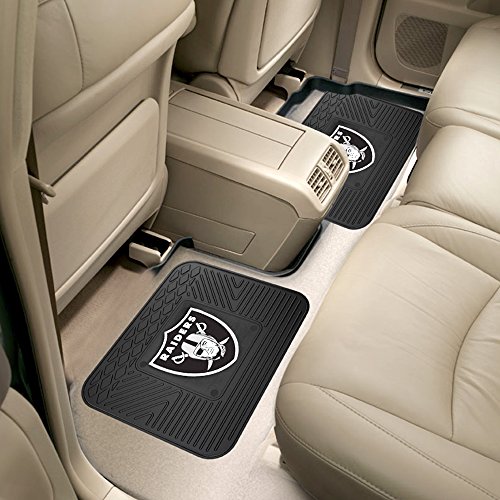 Fanmats 12318 Nfl Las Vegas Raiders Back Row Utility Car Mats thumb #1