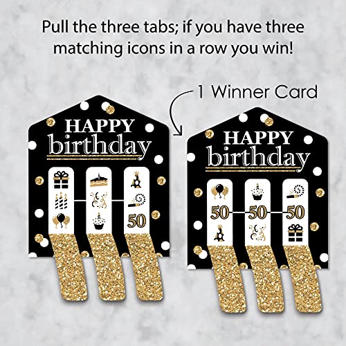 Juego de Cartas Big Dot of Happiness Cumpleaños 50 miniatura 3