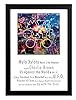 Libretto Designs COLDPLAY Mylo Xyloto Art Print A4 unframed Poster with song titles #1