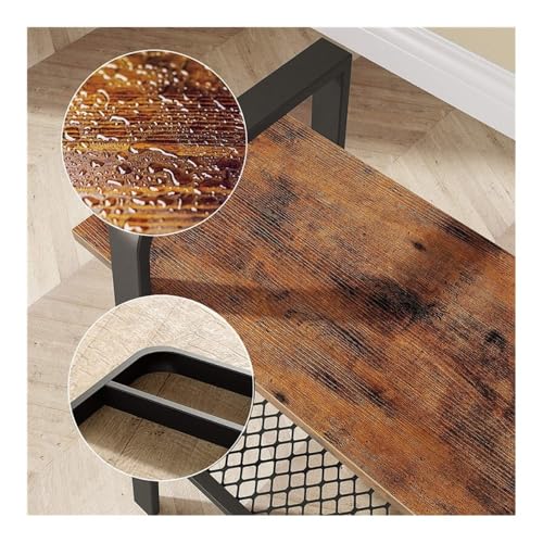 Banc à chaussures meuble de rangement compact pour petit espace - 8