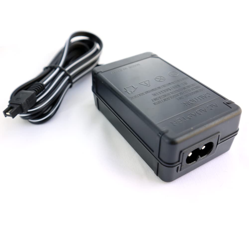 Caricatore adattatore di alimentazione ricambio AC-L200 AC-L200C AC-L20 AC-L25 AC-L25A/B/C Compatibile con videocamere Sony Handycam della serie DCR-DVD/HC/PC/SR/SX, HDR-CX/HC/PJ/SR