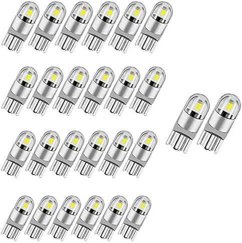 MAKINGTEC 194 LED Bulbs 6000K White, 6000K 68 2825 W5W T10 Wedge COB ...