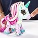 Zoomer - Zupps Tiny Unicorns, Breeze, Interactive Unicorn with Light-up Horn, for Ages 4 and Up