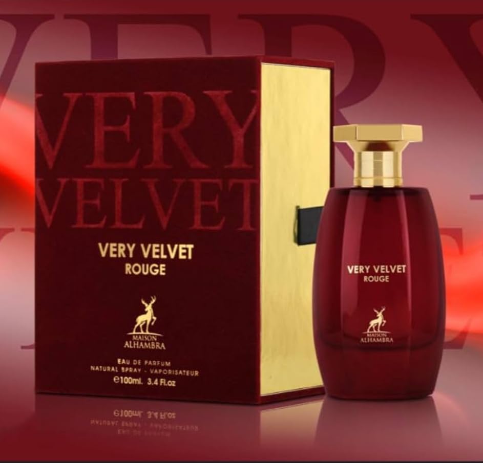 AlHambra Very Velvet Rouge EDP 100Ml Female Fragrance