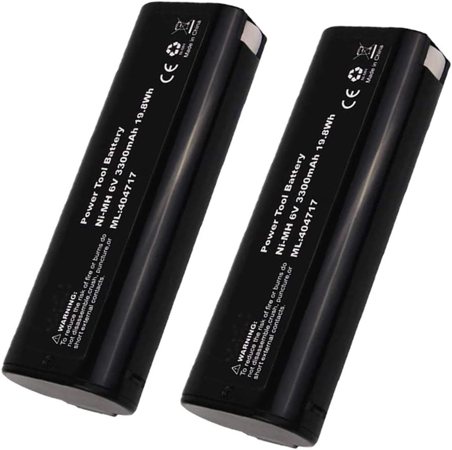 SHGEEN 2Pack Upgraded 6V 4800mAh Battery Replacement for Paslode 6V Nailers 404717 IM350 IM250 900420 900600 IM250A IM200 Compatible with Paslode Battery