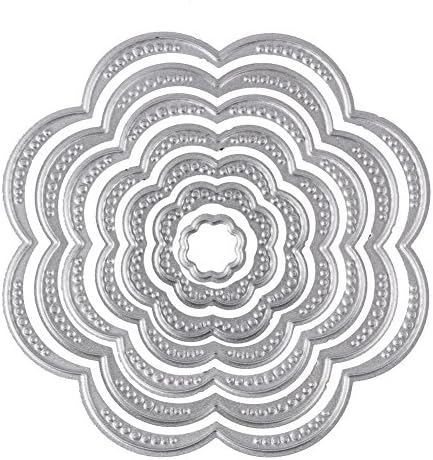 DECORA Flower Metal Cutting Dies Embossing Stencils for DIY Scrapbooking Photo Album Decorative DIY Paper Cards Making Tool