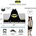 Batman Kids Soft Terry Cotton Bath / Beach / Pool Hooded Towel Wrap, 24 x 50
