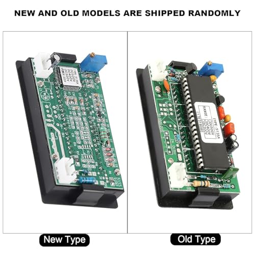 Image of YWBL-WH 5135A DC Digital Panel Meter, DC5V, for DC300V /DC400V /DC500V, Red LED Display, Plastic and Aluminum Alloy, 3.1 x 1.7 x 0.9 in