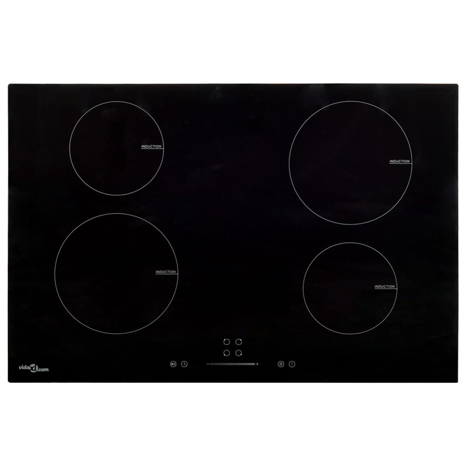 Piano Cottura Induzione 4 Zone Controlli Touch Vetro 77cm 7000W,Cucina e Pranzo,Elettrodomestici,Piani cottura-51439