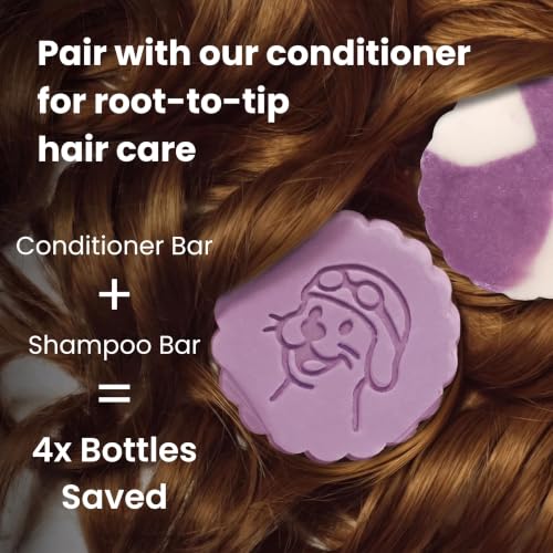 Image of Otter Co. Biotin & Onion Hair Growth Conditioner Bar for Fine Hair - Rosemary Hair Growth Oil, Keratin, ACV - Vegan, Sulfate Free - Hair Loss Conditioner for Thinning Hair for Women & Men, USA Made