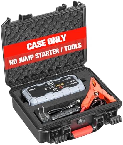 Case for NOCO GB40 Jump Starter – Waterproof Hard Storage Box for...
