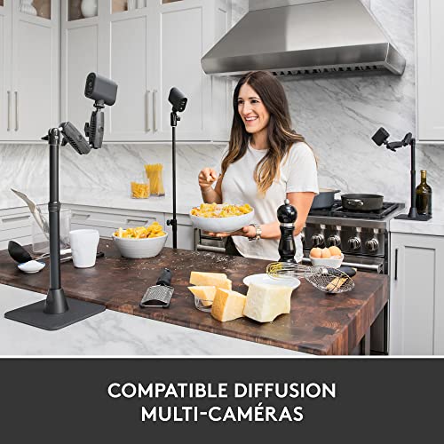 Mevo Start Pack de 3 caméras, Caméra Live Streaming Sans Fil, diffusion en direct multi-caméra HD sans fil 1080p, contrôle intelligent des applications, diffusion via Wi-Fi - Noir - Image 3