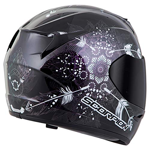 Scorpionexo R320 Full Face Dot Approved Adult Motorcycle Helmet With Pinlock Ready Shield And Speaker Pockets For Bluetooth Communication System - Dream Graphic (Medium) (Black) #TOP4