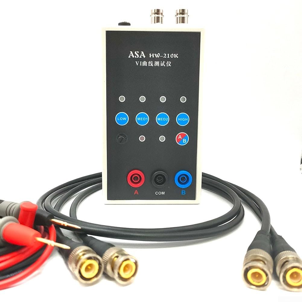 Hw210k Curve Dualchannel Vi Probador de mano Placa de circuito de frecuencia Detección en línea de 4 niveles para tener y excavación compatible analógica