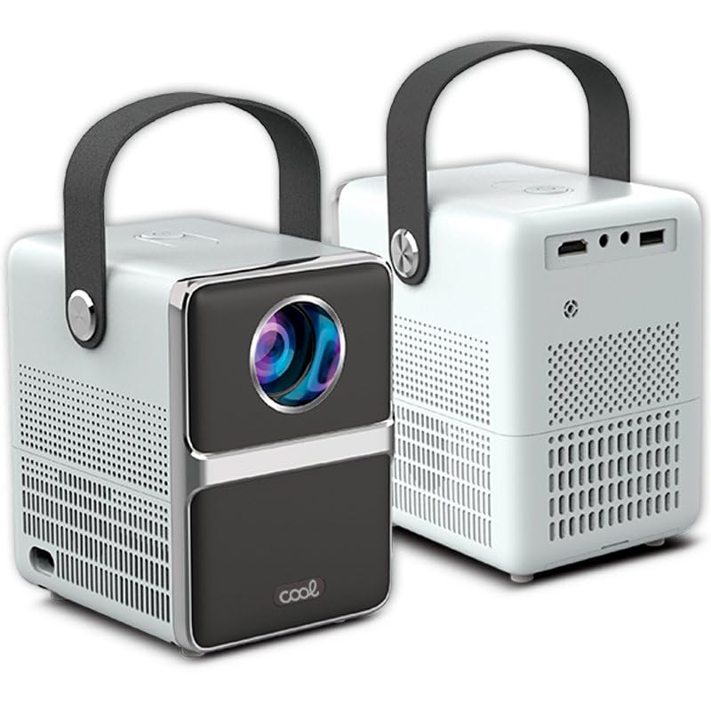 Kompaktowy projektor 2500 lumenów Cool Star wbudowany głośnik 10 W + HDMI/USB + WiFi Mirror