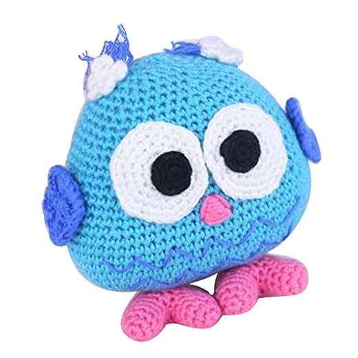 Virka set Amigurumi virkning nybörjare – uggla babydocka virkförpackning gör-det-själv docka crochet kit med instruktioner handstickat djur gosedjur