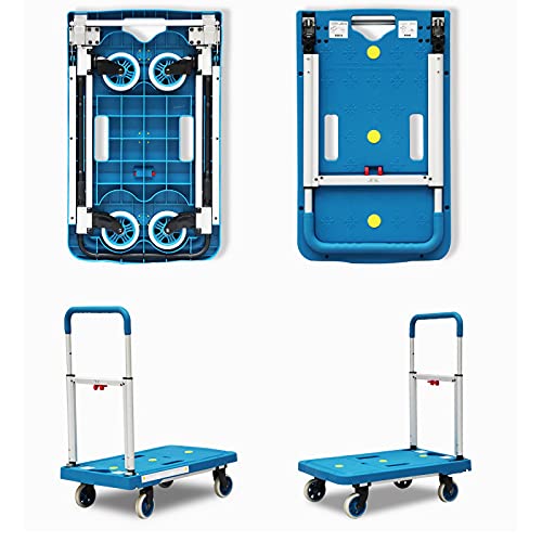Carretilla plegable con panel plástico y manija ajustable miniatura 4