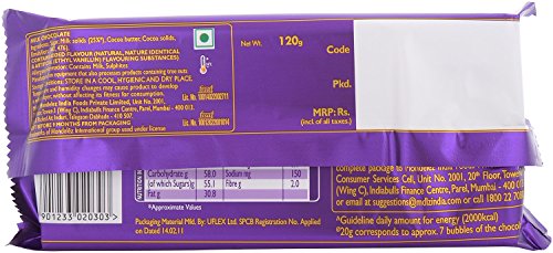 Image of Cadbury Silk Chocolate Bubbly 120Gram