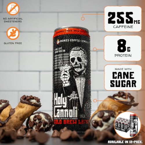 Bones Holy Cannoli Latte, 11 oz Can