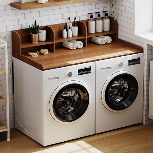 Image of ChooChoo Washer Dryer Countertop, Adjustable Shelf, 2-Tier