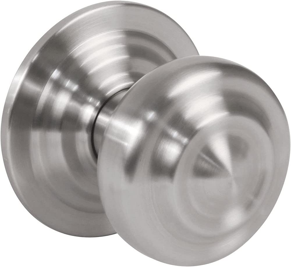 Pomello Per Porta Amig In Ottone Massiccio Con Finitura Pelle - Mod 14, Diametro 61 Mm, Altezza 72.5 Mm, Per Porte Esterne