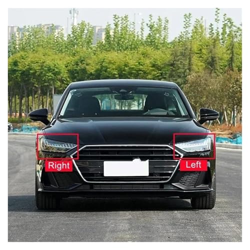 Cache-phare transparent de rechange Audi A7 : rénovation optique pour trajets nocturnes