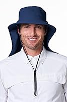 Vista 9 de Coolibar Sombrero de sol Stevie Ultra UPF 50+ para hombre y mujer - Protección solar