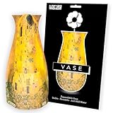 MODGY Collapsible & Expandable Plastic Vase - NOT GLASS (The Kiss)
