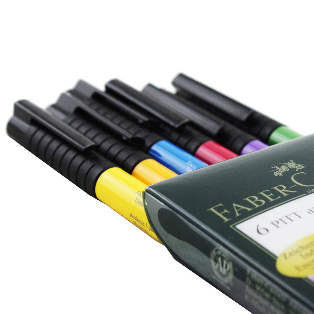 PITT Artist Pen Basic, etui 6 szt