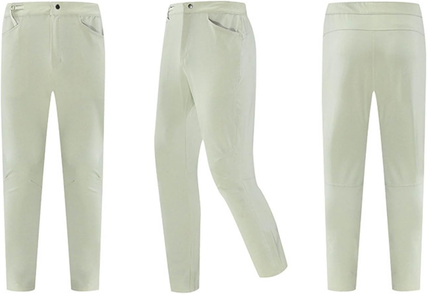 Cambkatl Straight Leg Golf Pants for Men Stretch Casual Outdoor Quick Dry Hiking Cargo Sweatpants with Multi-Pockets