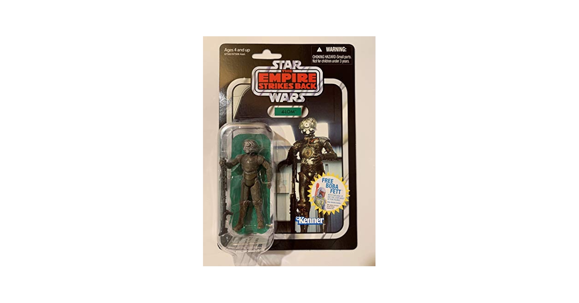 スターウォーズ★オールドケナー★４－ＬＯＭ Amazon.com: STAR WARS Retro Collection 4-LOM & Zuckuss, 2
