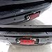 Light-Up Rectangular Trailer Hitch Receiver Cover Brake Tail Turn Light 3-in-1- fits 2