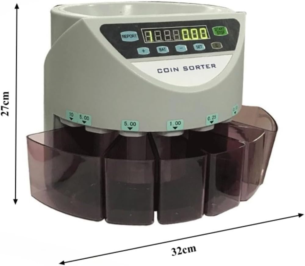 NexPon」コインカウンター 日本硬貨選別計数機 英語表記 簡単操作 高速計数 99.9％の高精度 精密大容量 故障診断機能 コ 高速コインカウンター  コインソーター 硬貨カウンター 硬貨計数機 コイン計数機 マネーカウンター 日本硬貨選別計数機 日本語 異物検出 日本語説明書 ...