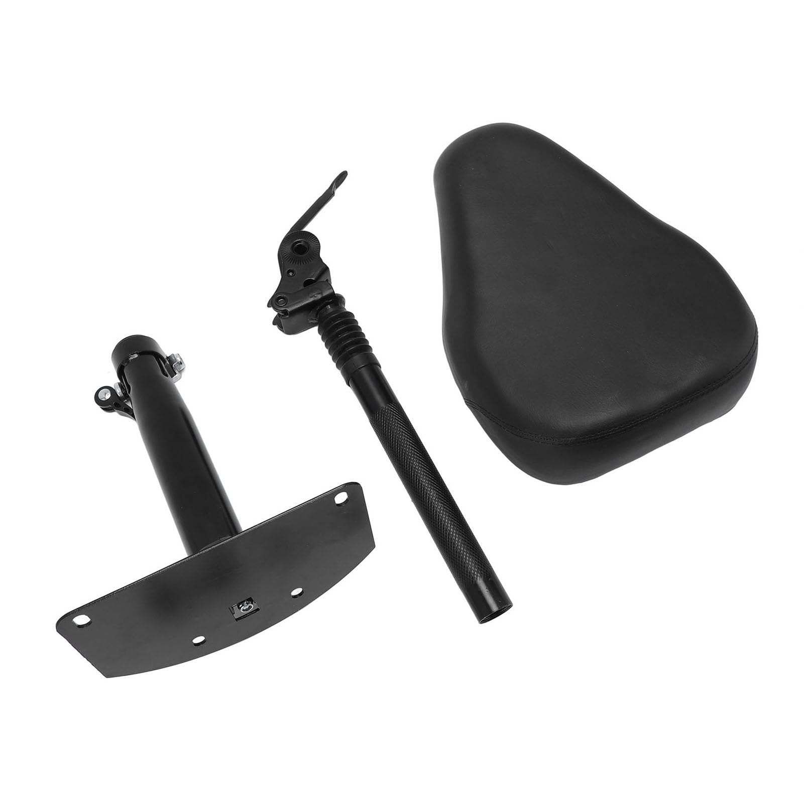 Electric Scooter Seat for M5 Double Layer Shock Absorption Thickened Dual Spring Foldable Scooter Seat Replacement