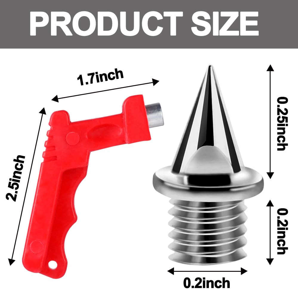 Truggy Tire Spikes (Blue) 4pcs TSTB