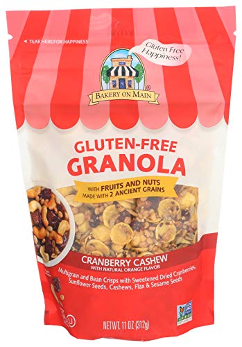Bakery On Main, Granola Cranberry Cashew Orange Gluten Free, 11 Ounce