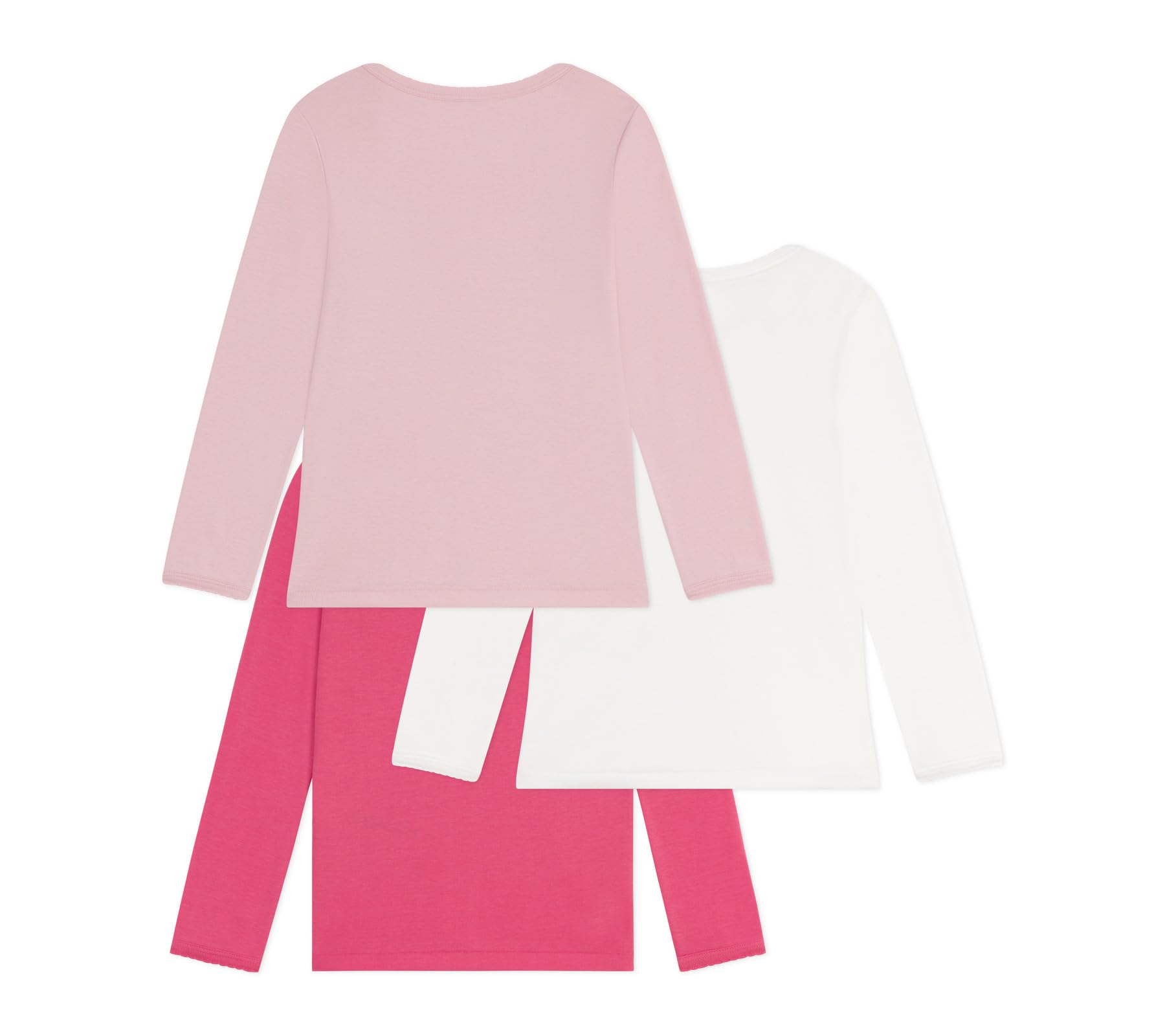 Petit Bateau Mädchen 3 Ts Ml Un Unterwäsche Tag (3er Pack)