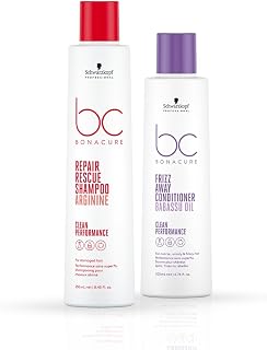 Schwarzkopf Professional Bonacure Repair Rescue Shampoo, 250 ml and Bonacure Frizz Away Babassu Oil Conditioner, 200 ml Price In India