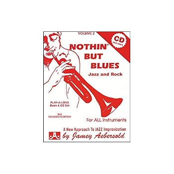 Paperback Vol. 2, Nothin' But Blues: Jazz And Rock (Book & CD Set) Book