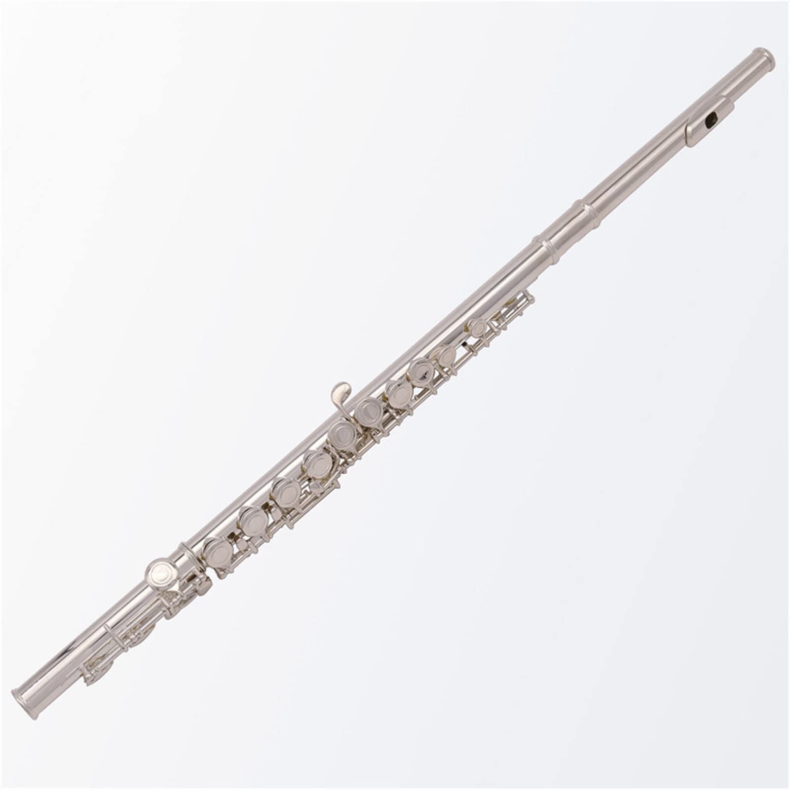 ZUZU Abrigo Abierto 16 Flauta Clave Profesional Plateado Plateado Flauta Mano Izquierda Flauta Kit Flauta