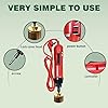 Electric capping machine 80w, handheld electric capping machine, 10-50mm sealing diameter bottle cap sealing machine, 110v voltage